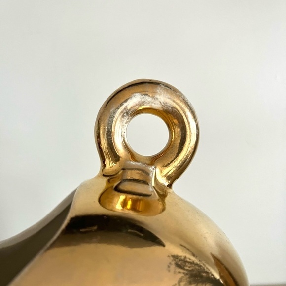 Vintage Gold Bell pottery planter - Picture 4 of 7